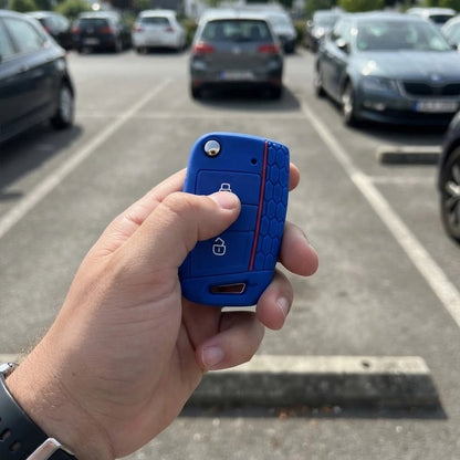 Coque de clé de voiture texture antidérapante facilitant la prise en main