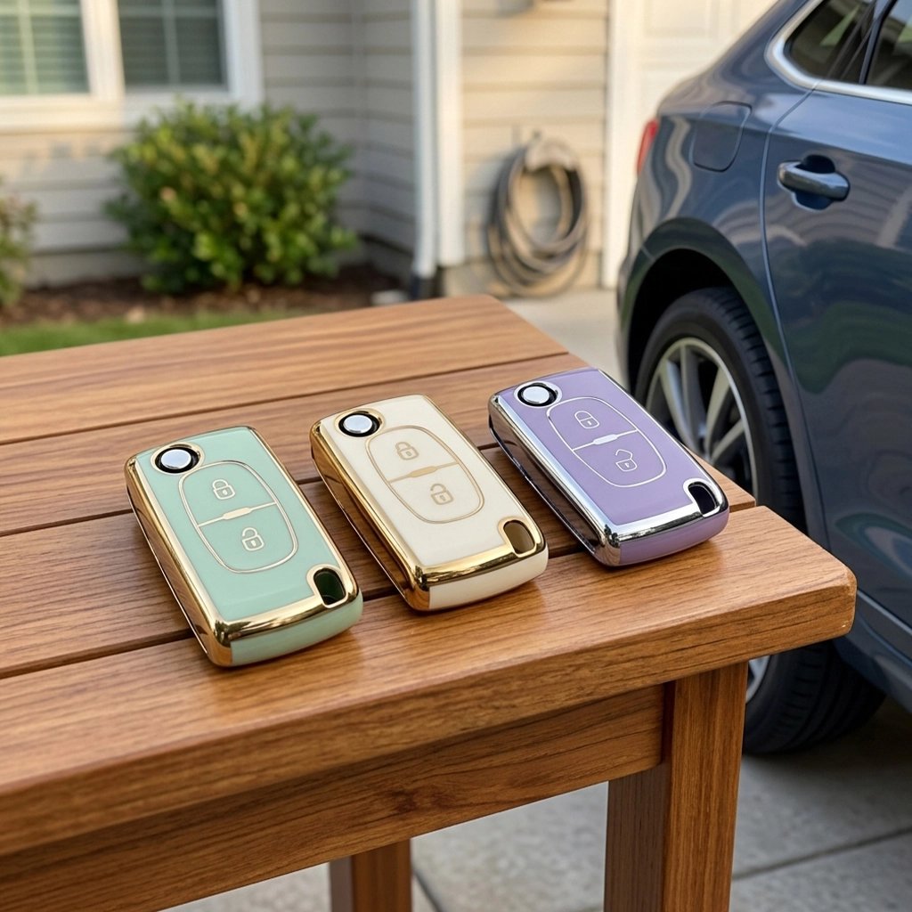 Coque pour clé de voiture citroën