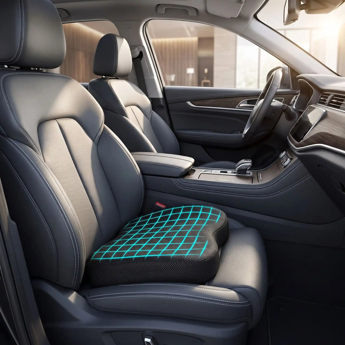 cousin voiture pour sciatique noir 
