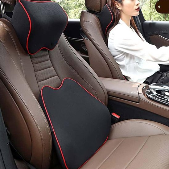 Coussin appui tête voiture Forme ergonomique adaptée