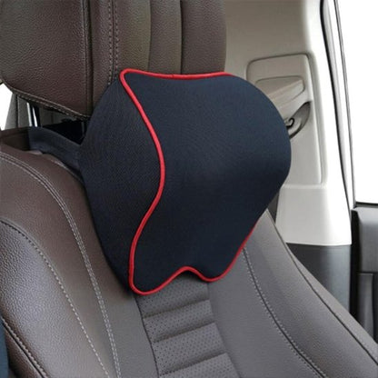 Coussin appui tête voiture Revêtement texturé anti-dérapant Bordure contrastée décorative