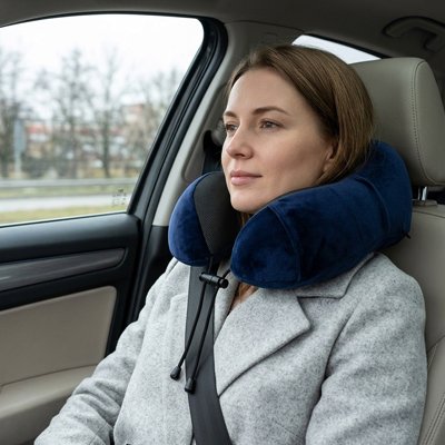  coussin cervical pour voiture Polyvalence d'utilisation Convient aussi bien pour le conducteur que pour les passagers, en voiture ou autres moyens d
