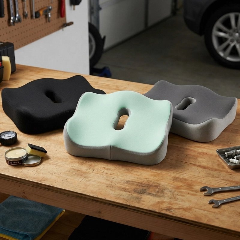 Coussin coccyx voiture découpe centrale évidée
