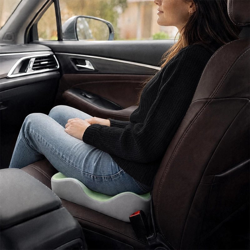 Coussin coccyx voiture taille adaptée aux sièges avant et arrière