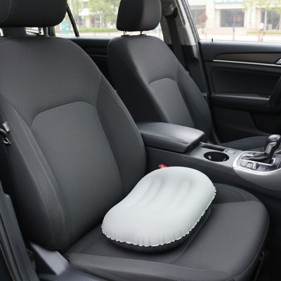 Coussin gonflable  Soutien cervical ergonomique maintient tête  nuque position naturelle