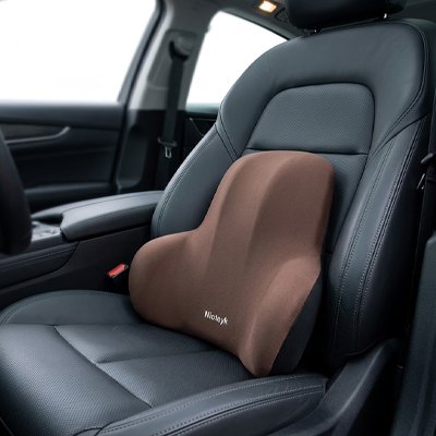 Coussin lombaire voiture  Design universel avec sangle élastique