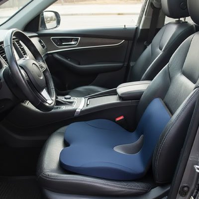 Coussin lombaire voiture Forme ergonomique en U Épouse naturellement contours  bassin et du bas du dos