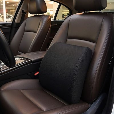 Coussin lombaire voiture Housse respirante bonne circulation air confort personnalisé 