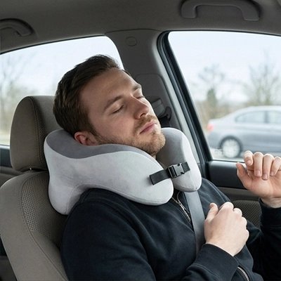 Coussin nuque voiture  Adaptabilité multi-positions: permet de dormir