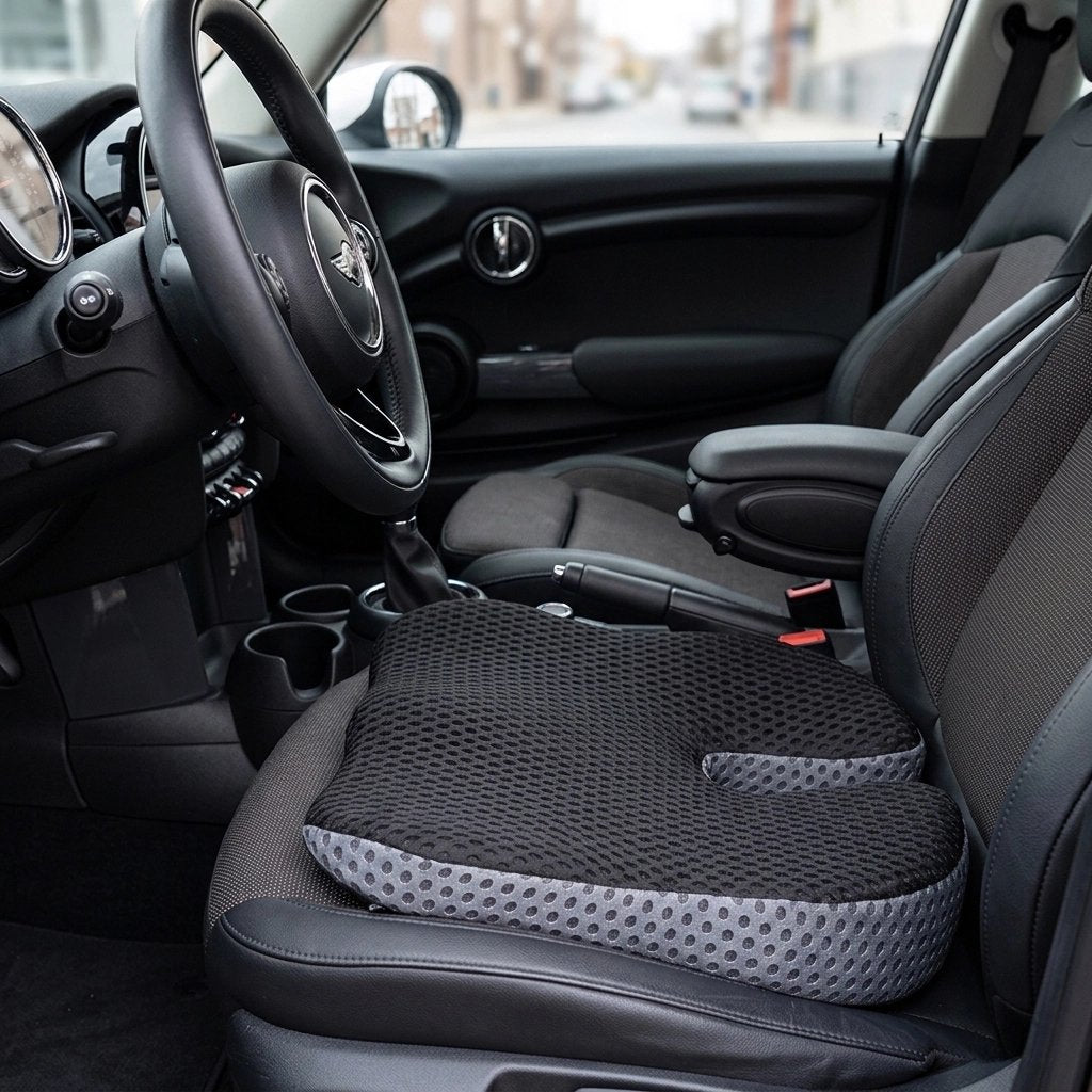 Coussin voiture pour sciatique mousse à mémoire de forme