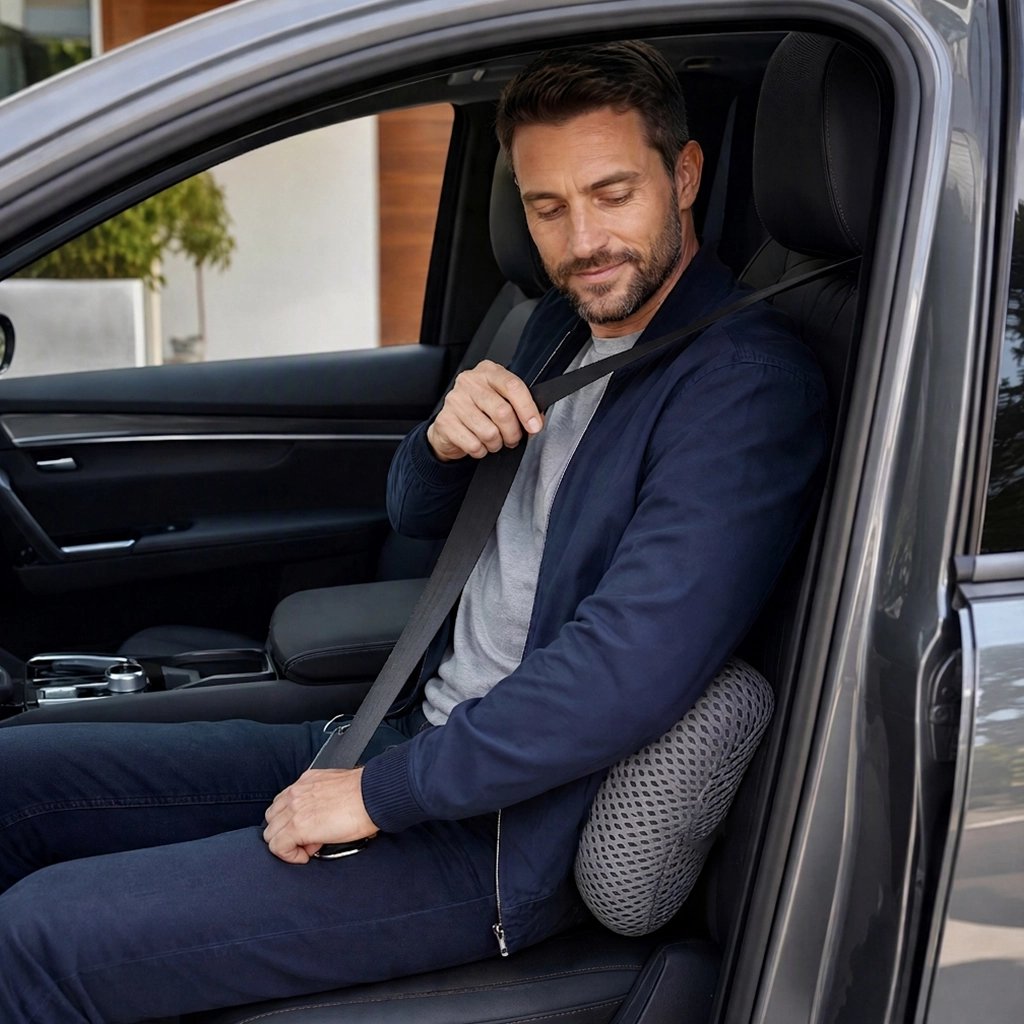 Coussin pour mal de dos en voiture Polyvalence d'usage