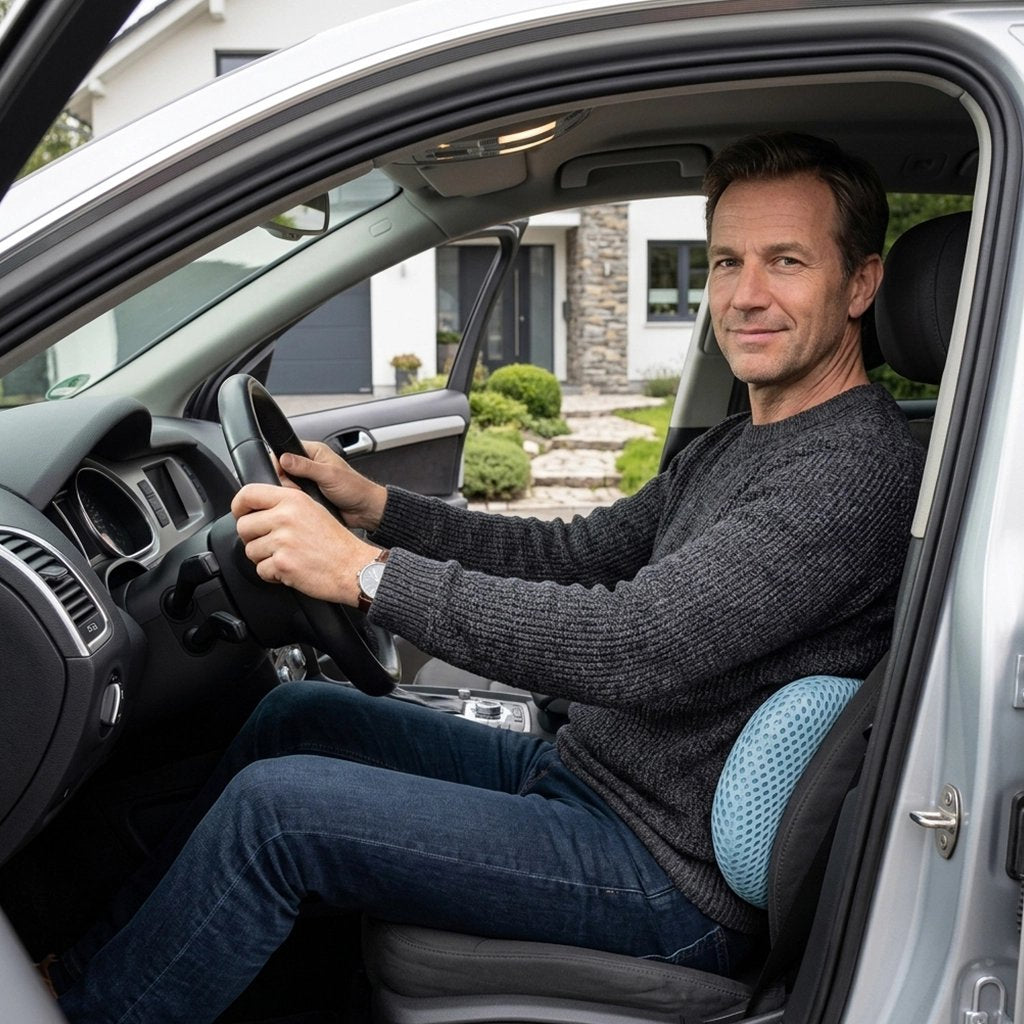 Coussin pour mal de dos en voiture Soulagement postural