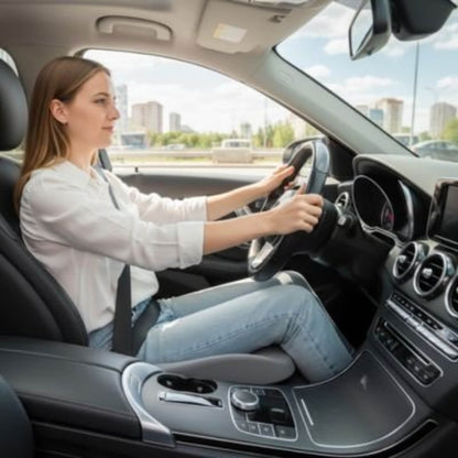 Coussin voiture Revêtement en similicuir premium surface élégante facile à nettoyer et résistante à l'usure quotidienne