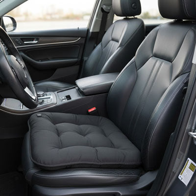 coussin de siege de voiture ergonomique noir doucisseur fesse