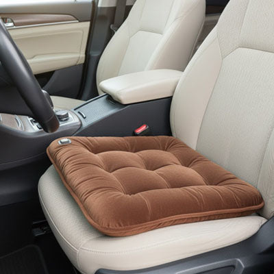 coussin de siege de voiture ergonomique marron
