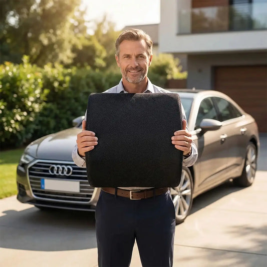 coussin lombaire voiture coussin de dossier de siège Auto pour chaise de voiture maison bureau soulage la douleur