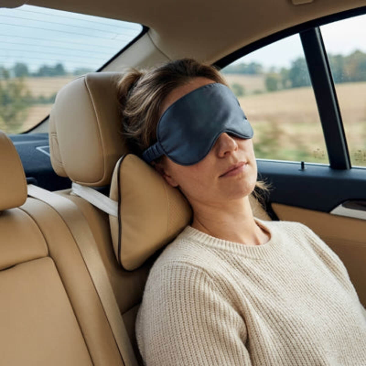 coussin nuque voiture support cervical confort auto
