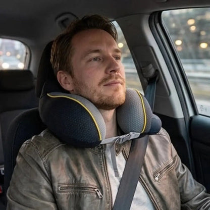 coussin pour cervicales voiture ergonomique gonflable en forme de U coussin de soutien du cou 