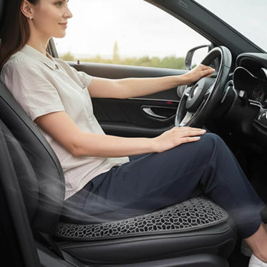 coussin voiture fessier ergonomique en gel fraicheur et confort