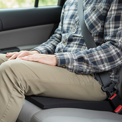 coussin voiture noir