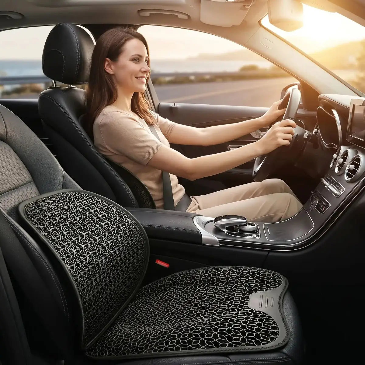 coussin pour le dos voiture en gel révolutionnaire massage du dos 