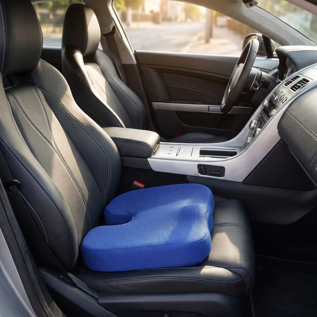 coussin voiture pour sciatique fente coccyx U ergonomique