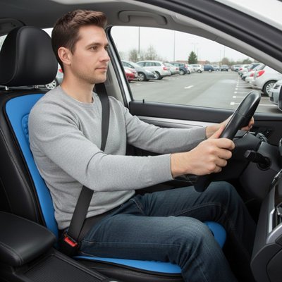 Couvre siege auto Design ergonomique à picots