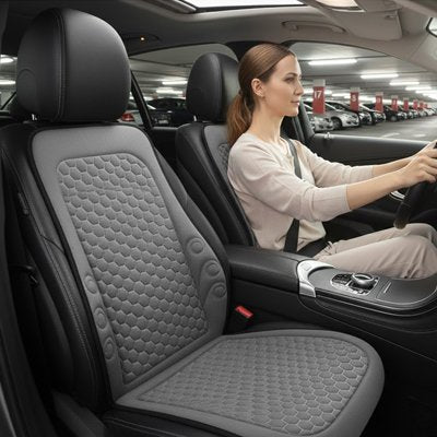 Couvre siege auto Design matelassé Surface texturée en motif alvéolé