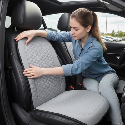 Couvre siege auto Installation universelle Compatible avec majorité sièges automobiles