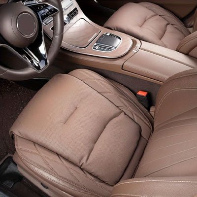 Couvre siege auto  Protection du cuir d'origine conservant l'esthétique intérieure