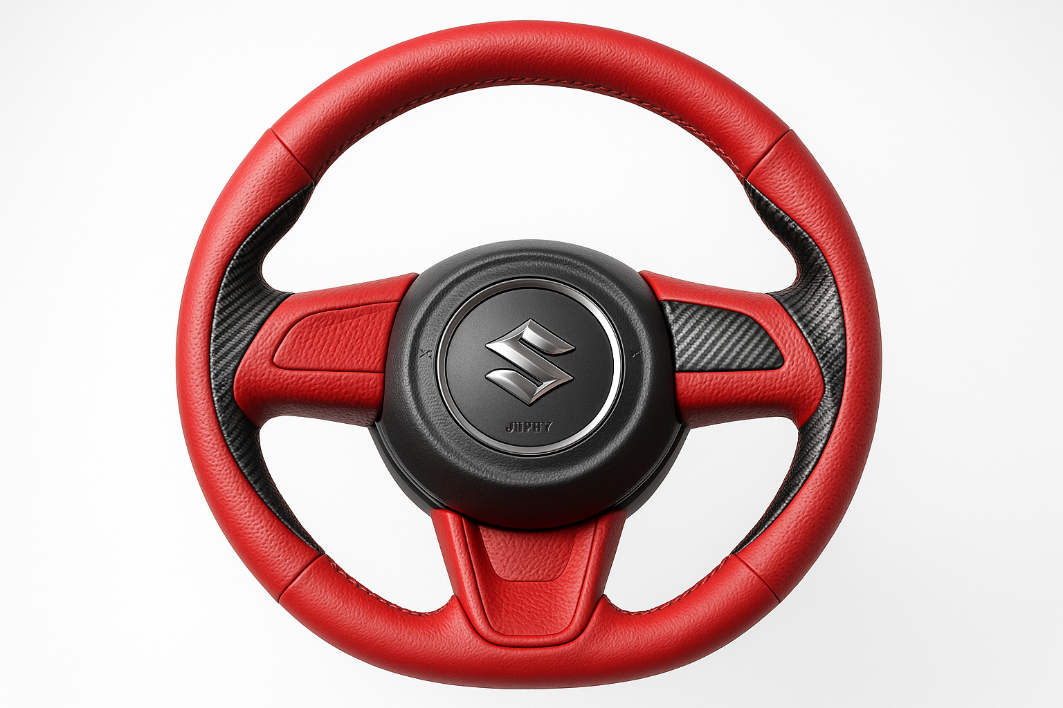 Couvre volant rouge