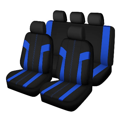 couvre siege automobile bleu Installation facile