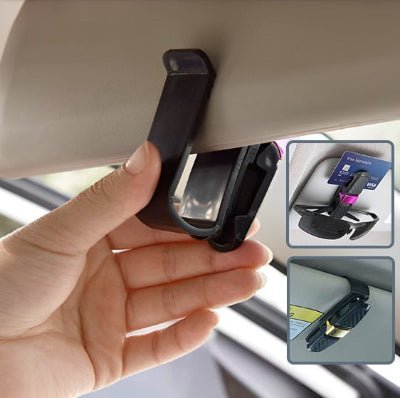 Etui lunettes pare soleil voiture installaion facile 