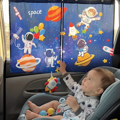 pare soleil voiture bebe protection idéal animation confort automobile 