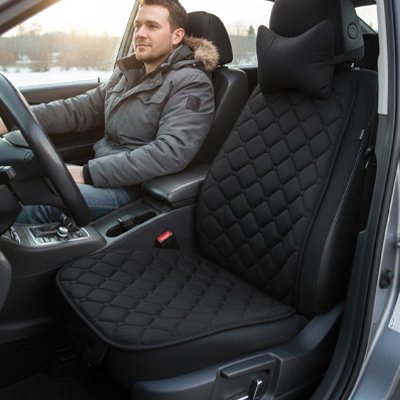 Housse siège pour voiture Fixation universelle installation facile 