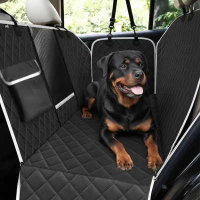 Housse voiture chien Housse de banquette arrière voiture pour chien Anti-salissure tapis de voyage pour animaux compagnie 