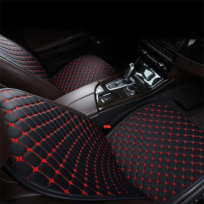 housse de siège de voiture antidérapant noir rouge 