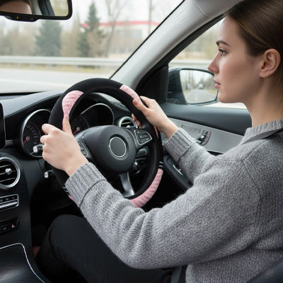 housse de voiture en peluche