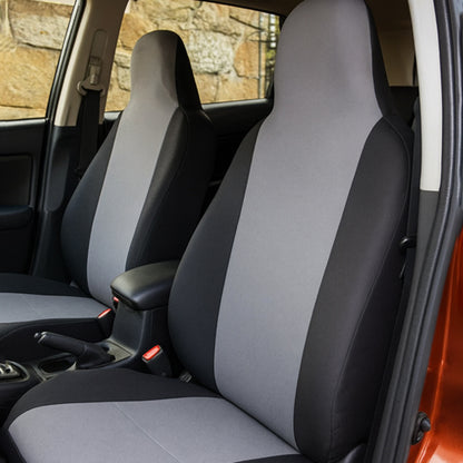 housse pour siege de voiture gris noir