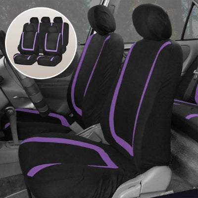 housse siege auto protection sièges rose noir