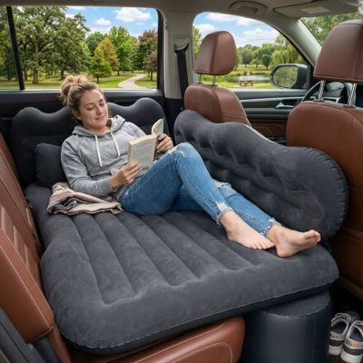 Matelas Gonflable pour Voiture Confort Nomade | 3 Min Antidérapant Camping