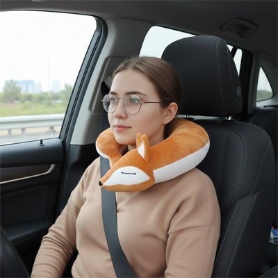Oreiller de voyage avec masque pour yeux