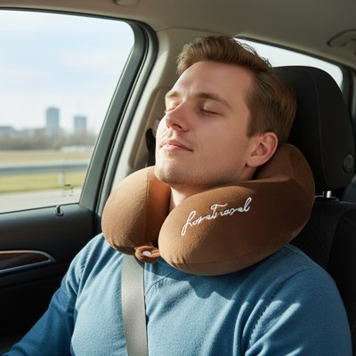 Oreiller de voyage esthétiques soutien cervical parfait 