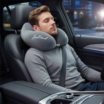 Oreiller de voyage Forme ergonomique en U