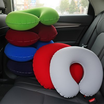 Oreiller de voyage gonflable