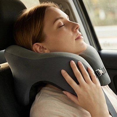 Oreiller pour voiture Support cervical renforcé