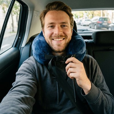 Oreiller voiture Matière douce au toucher