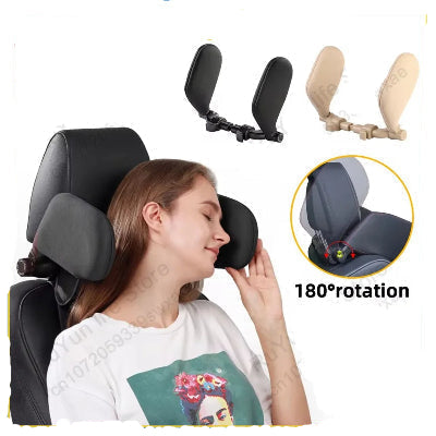 Oreiller pour voyage AutoRelaxHead confortable élimine douleurs cervicales
