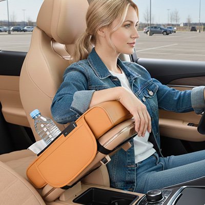 Organisateur de voiture Accès facilité coussin d'accoudoir