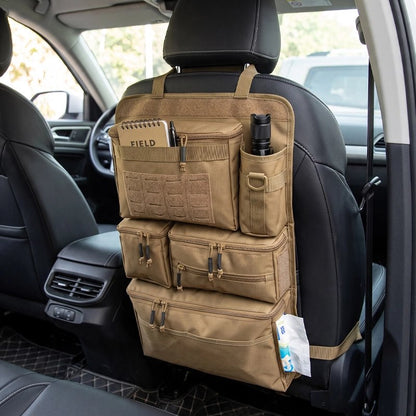Organisateur de voiture plusieurs poches zippées